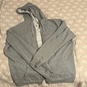 Full Tilt Gray Zip Up Hoodie